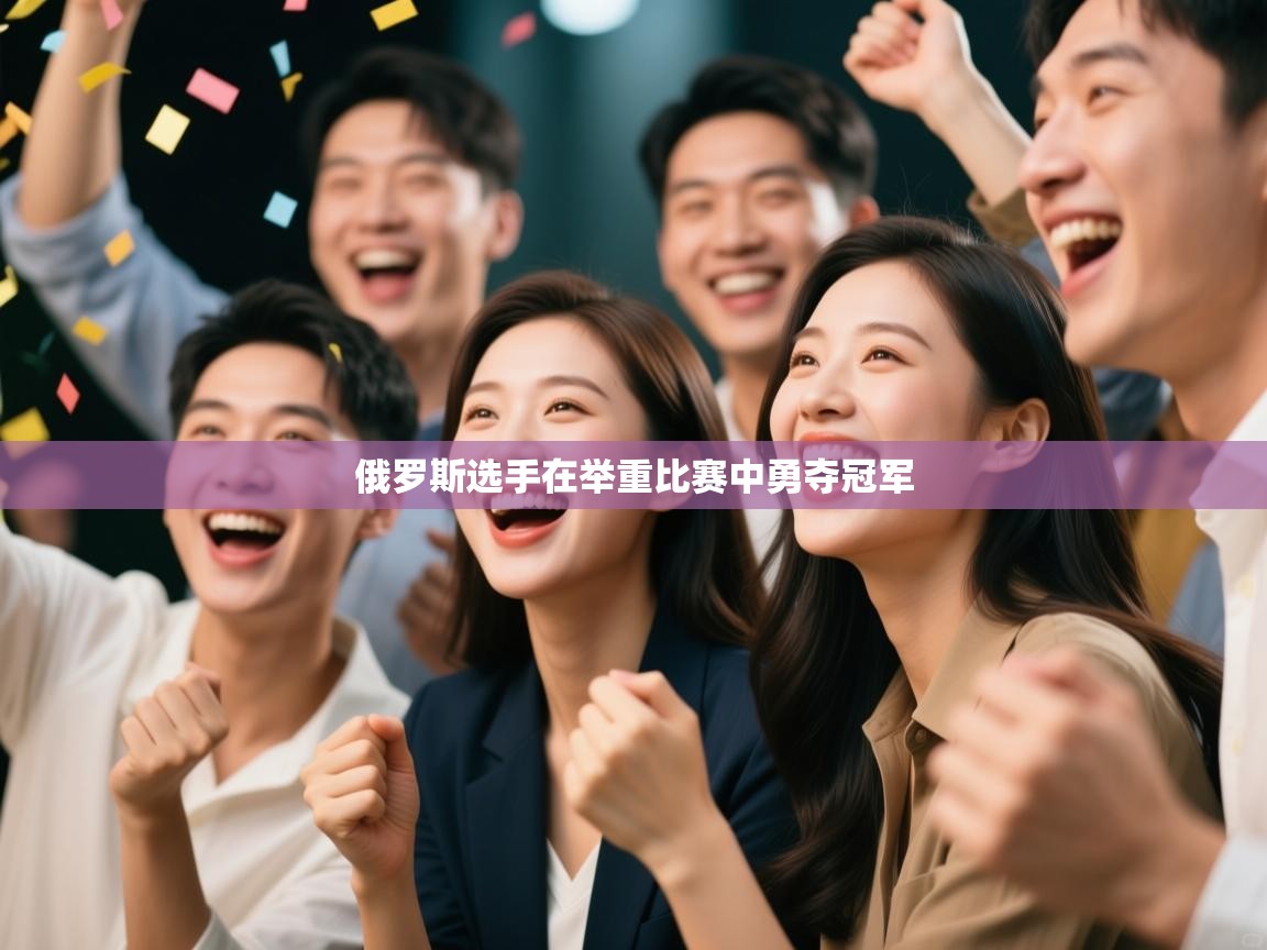 开云体育app下载地址-俄罗斯选手在举重比赛中勇夺冠军  第4张