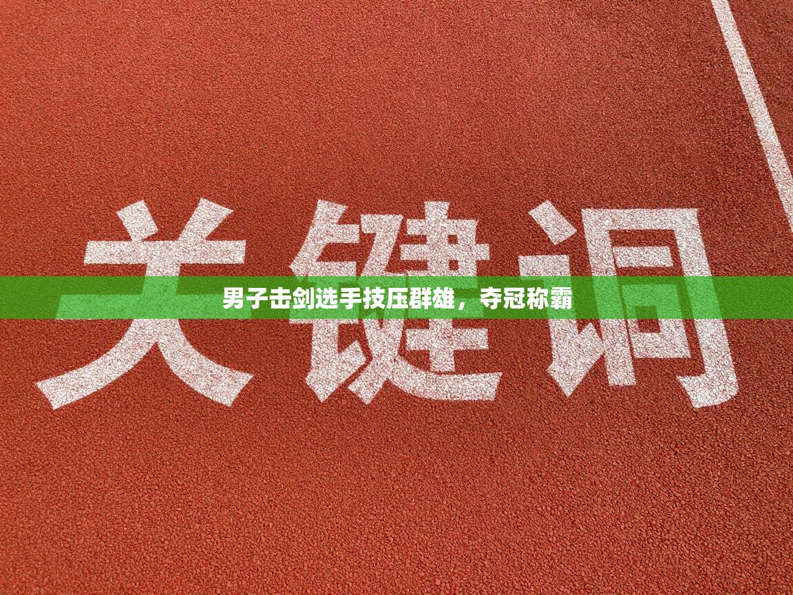 云开体育官网-男子击剑选手技压群雄，夺冠称霸  第2张